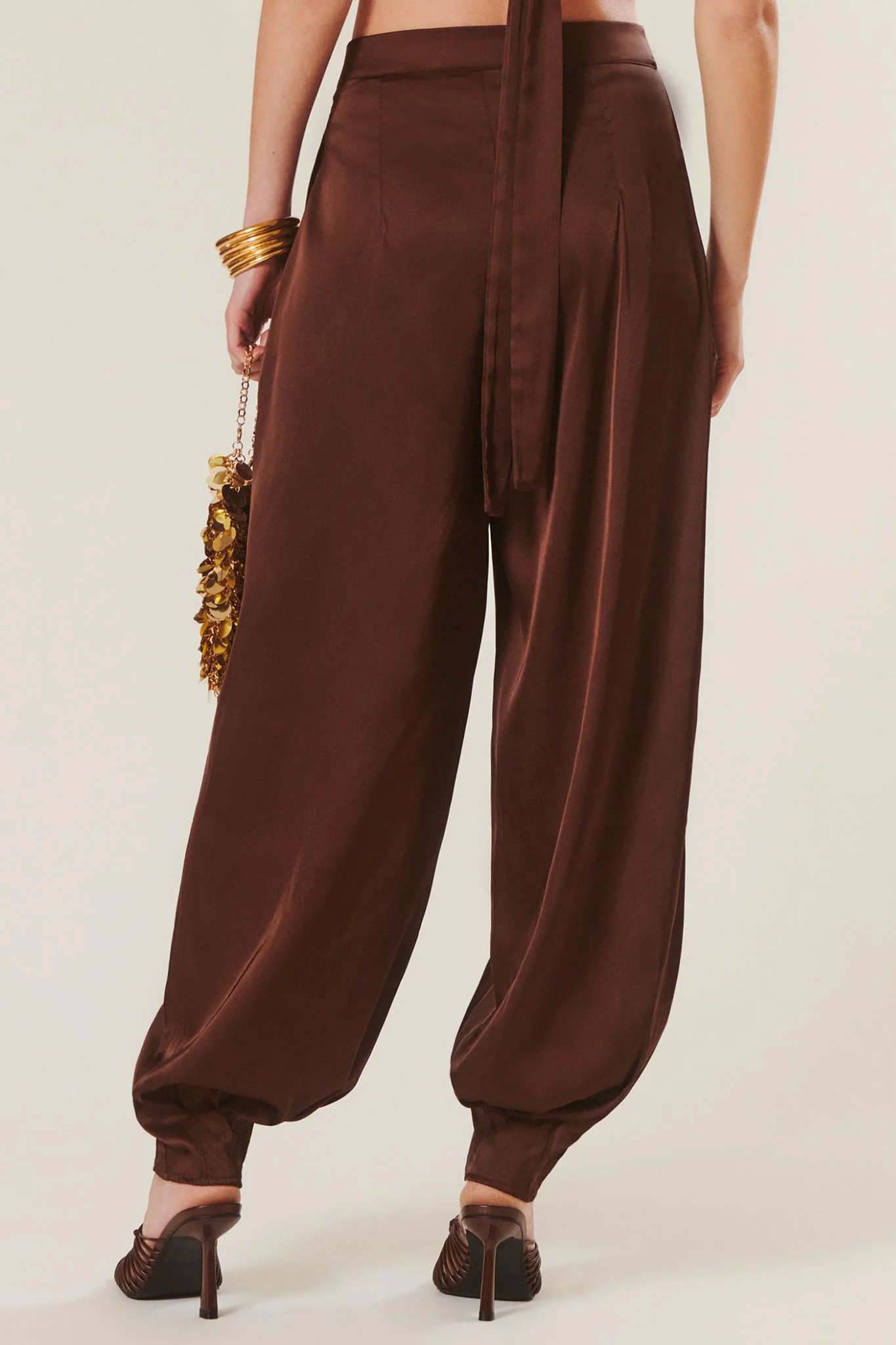 Aldo | Pantalon satiné balloon - Image 5