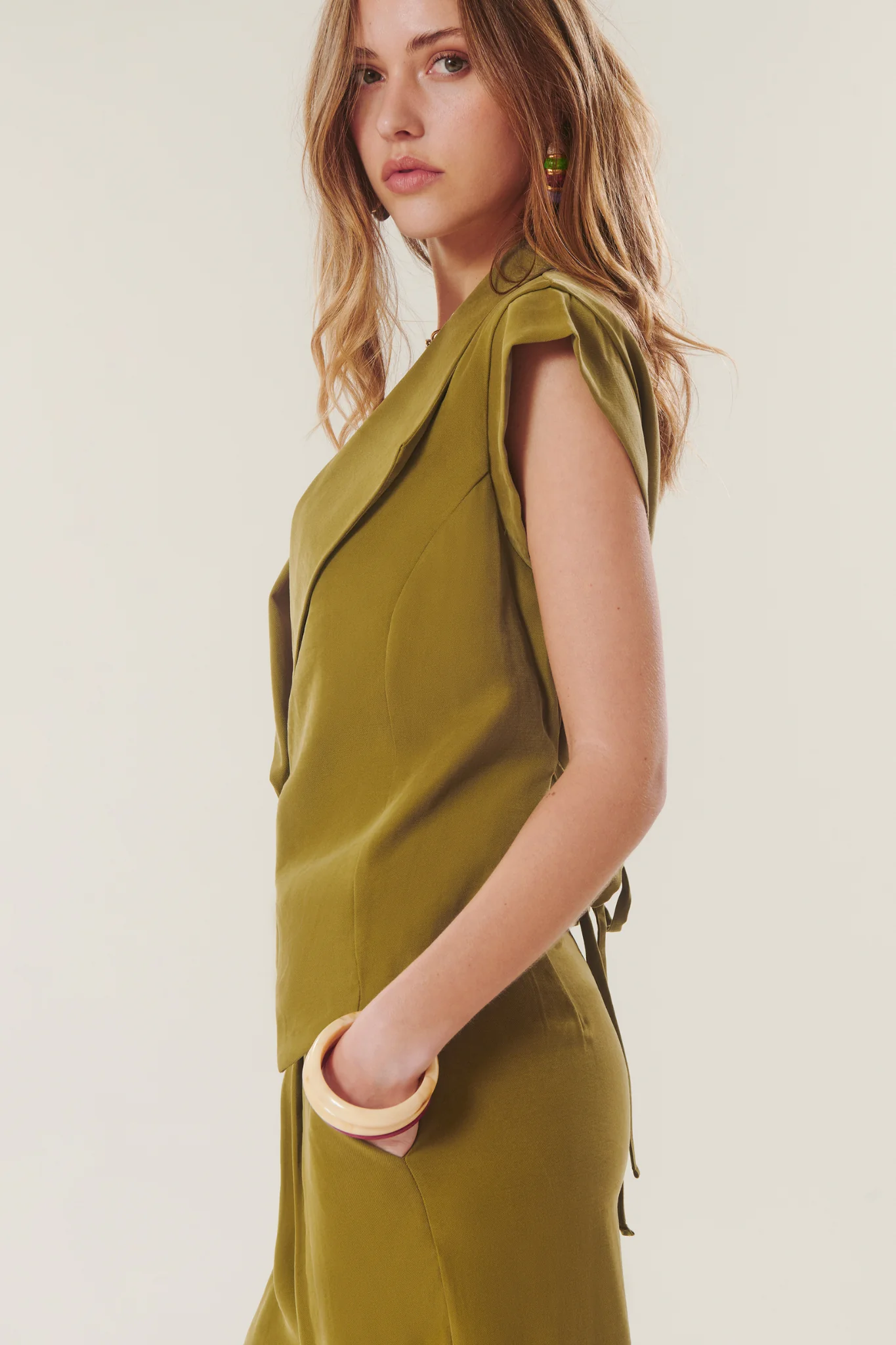 Alida | Veste tailleur fluide - Image 5