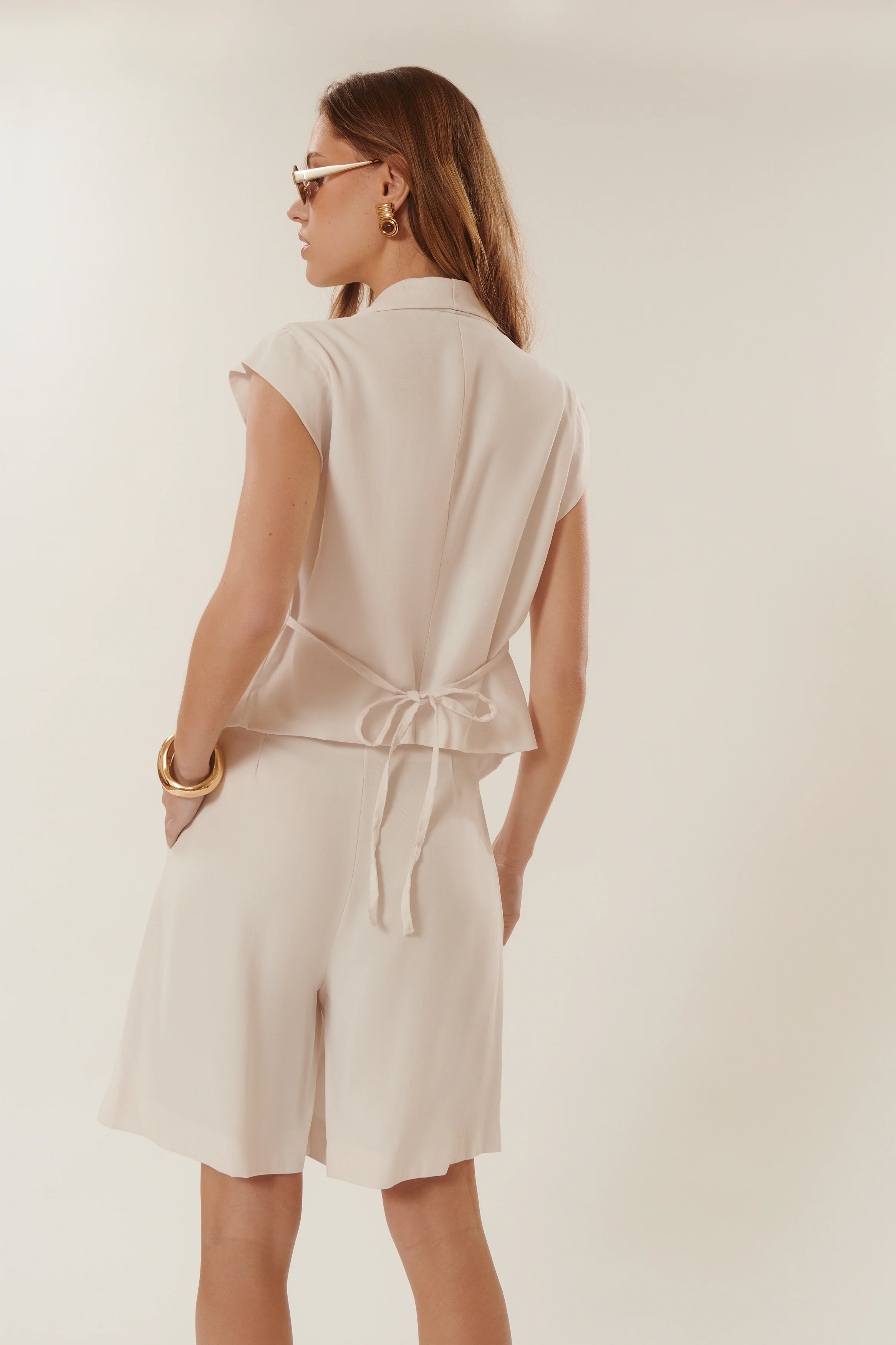 Alida | Veste tailleur fluide - Image 2