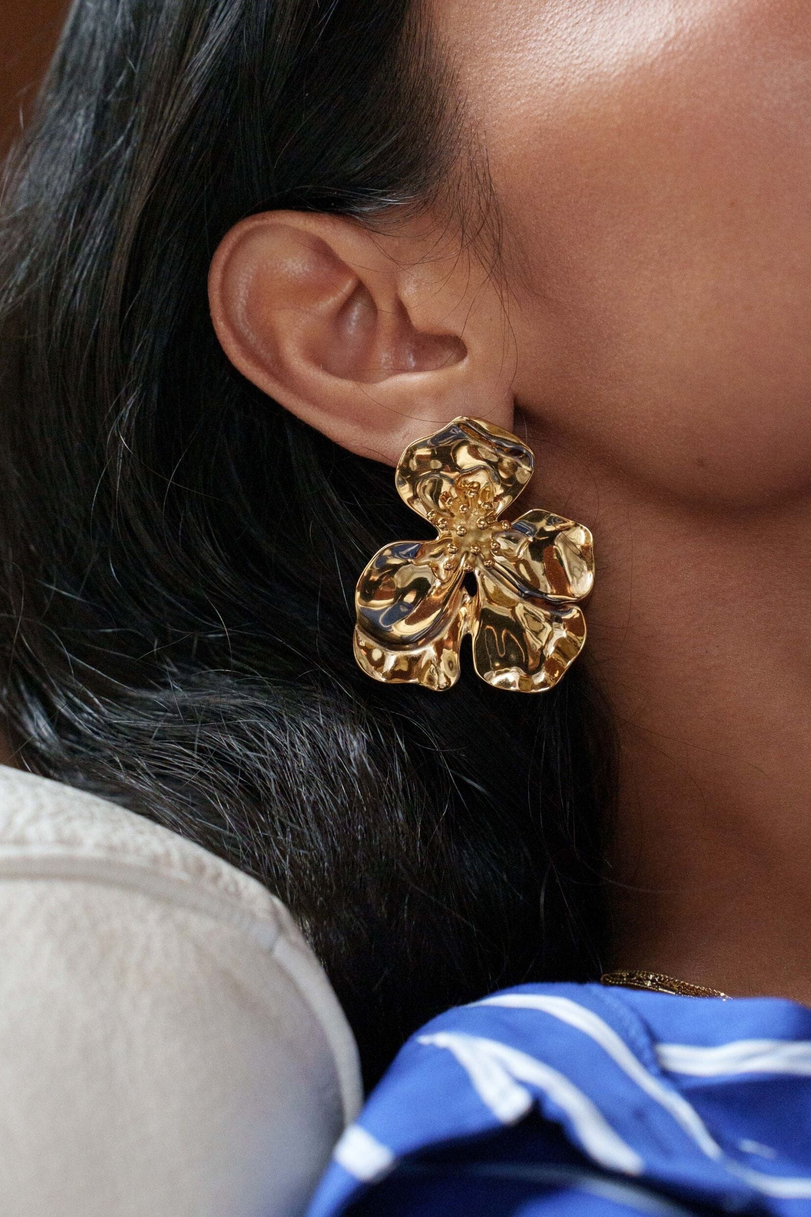 Marlène | Boucles fleurs - Image 2