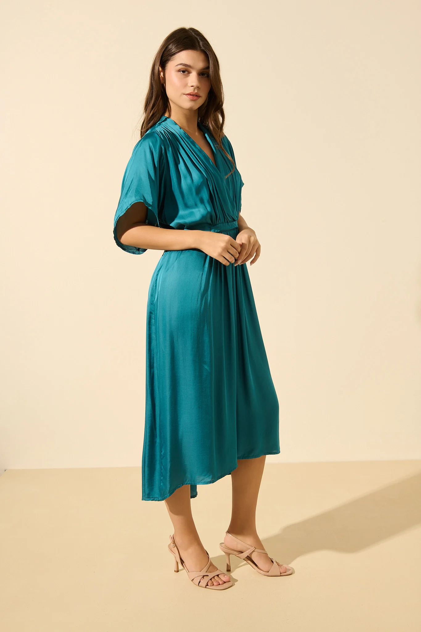 Camilla | Robe satinée - Image 4