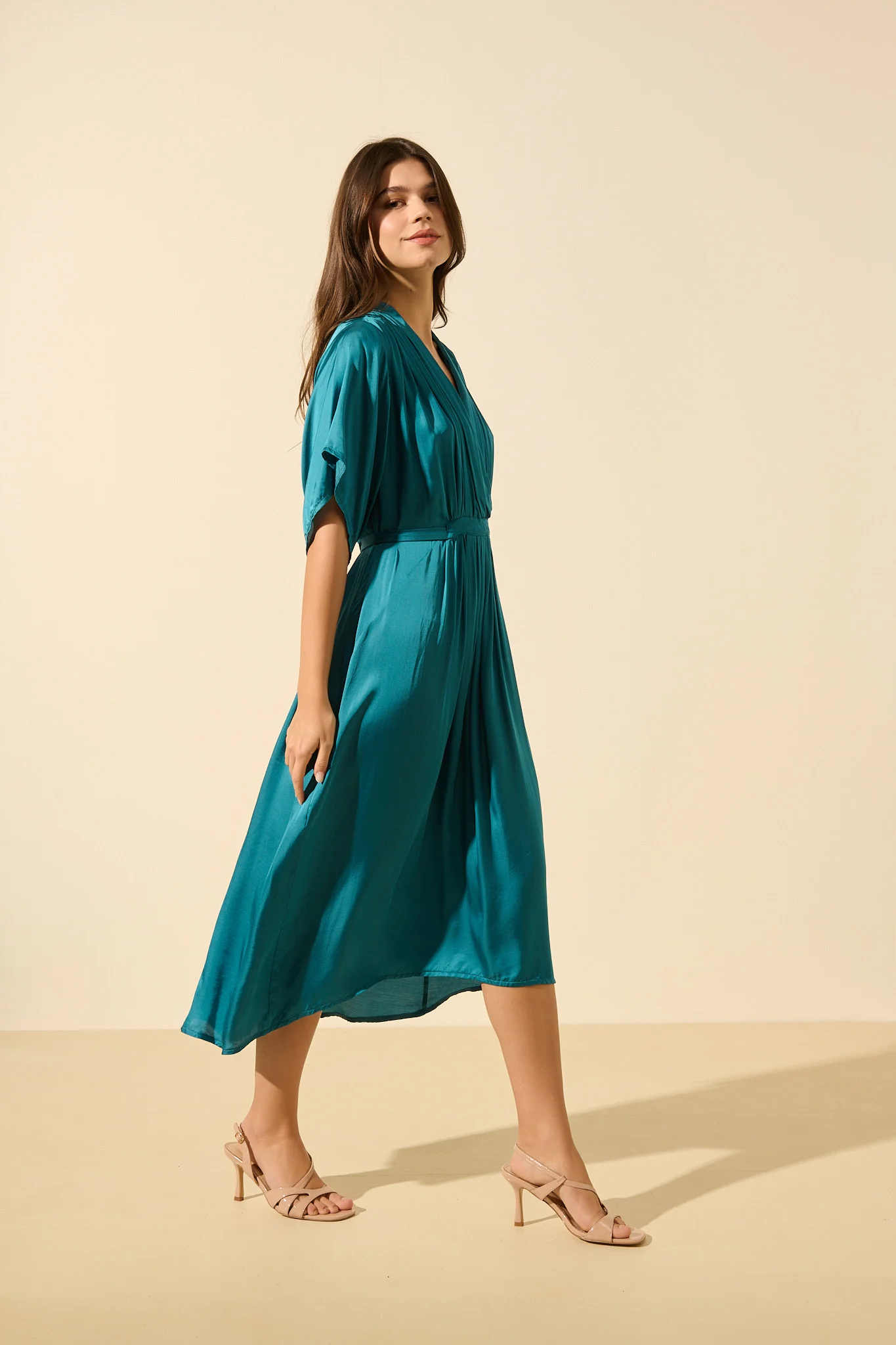 Camilla | Robe satinée - Image 8