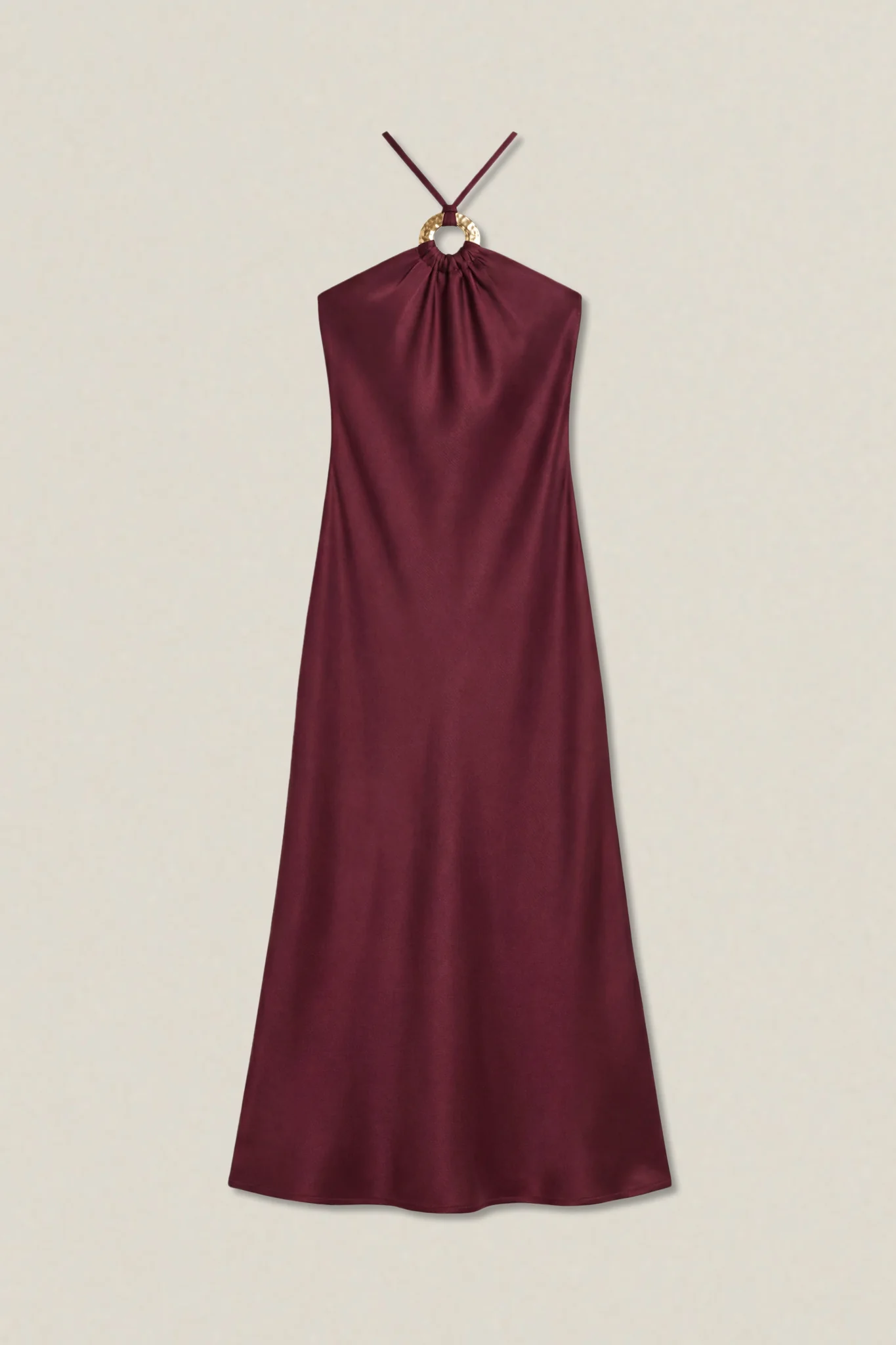 Caroline | Robe longue satinée - Image 7