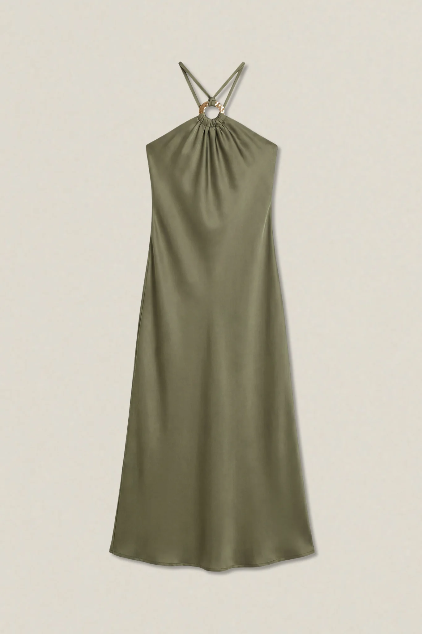 Caroline | Robe longue satinée - Image 5