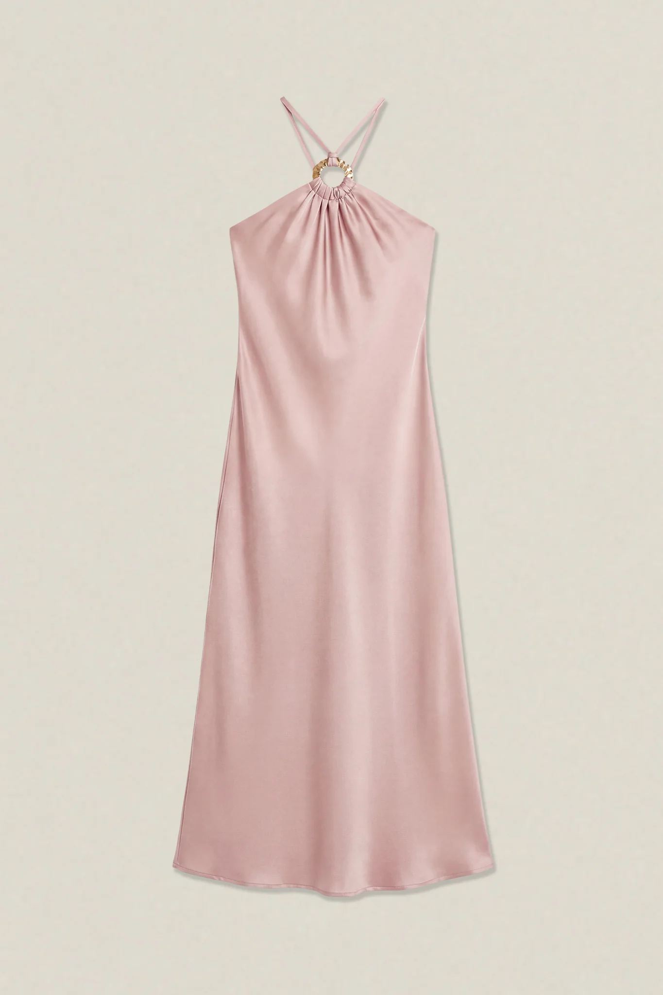 Caroline | Robe longue satinée - Image 6