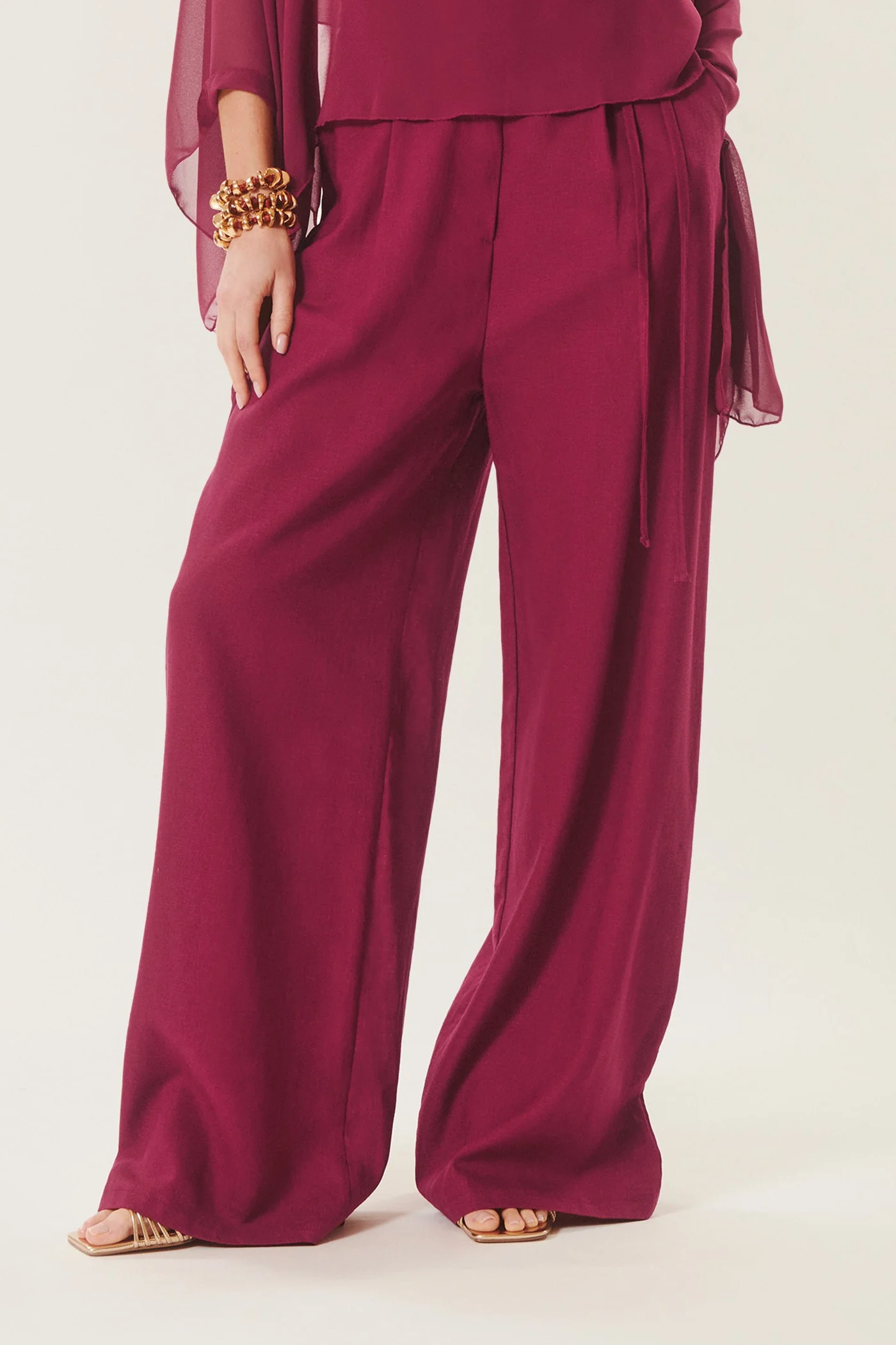 Cosimo | Pantalon large lin - Image 3