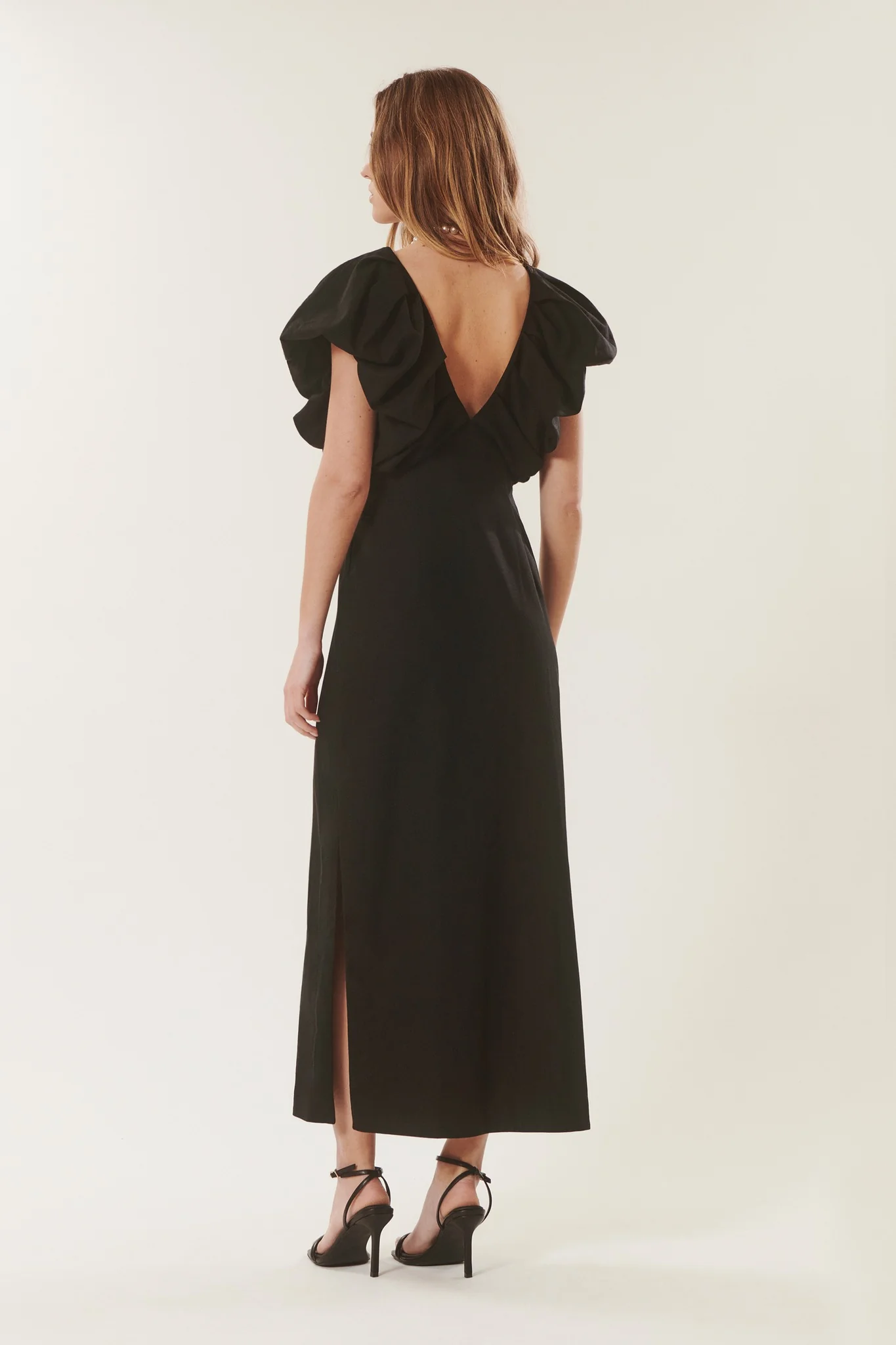 Deanna | Robe manches bouffantes - Image 4