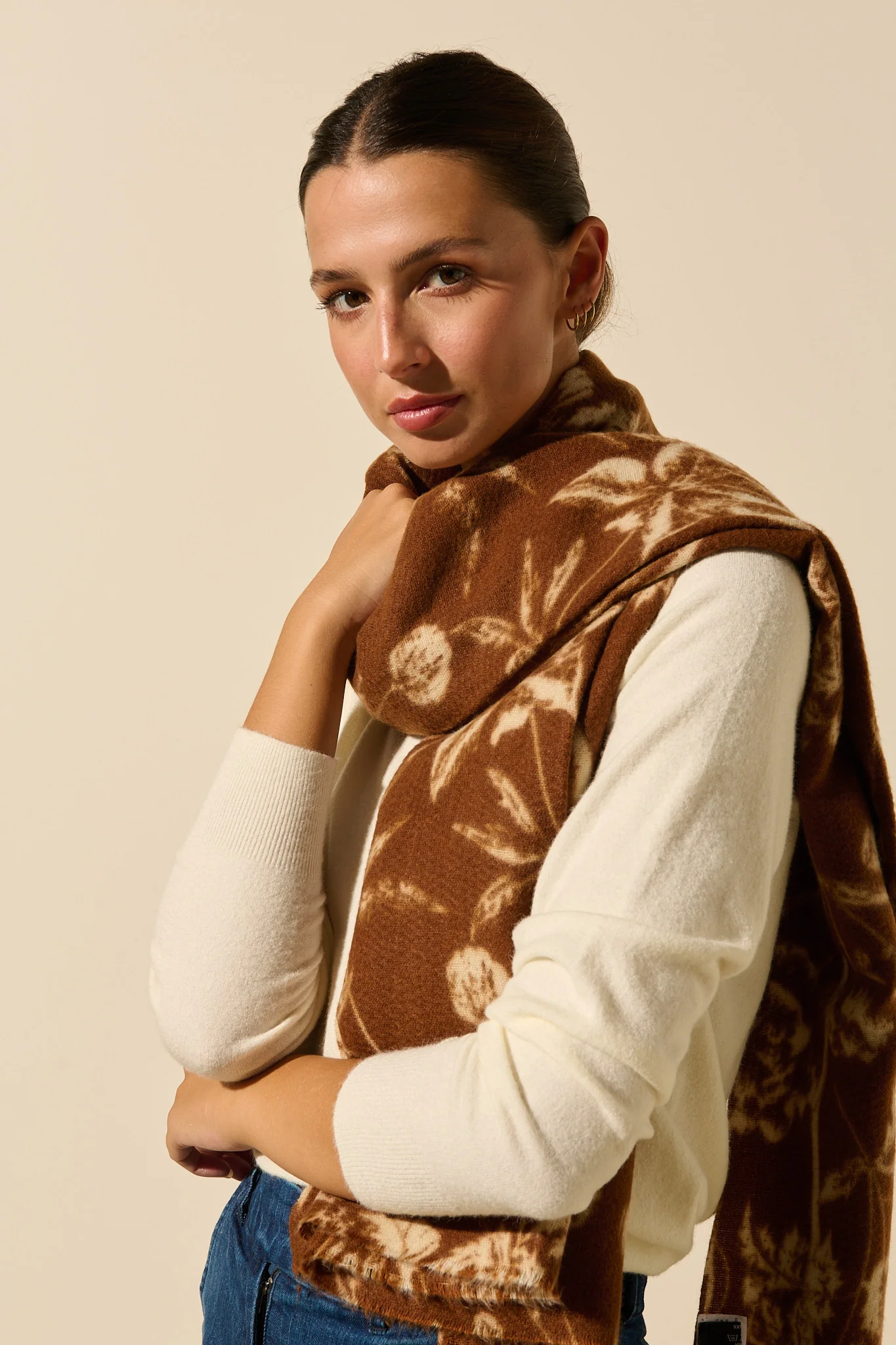 Écharpe fleur - Image 7