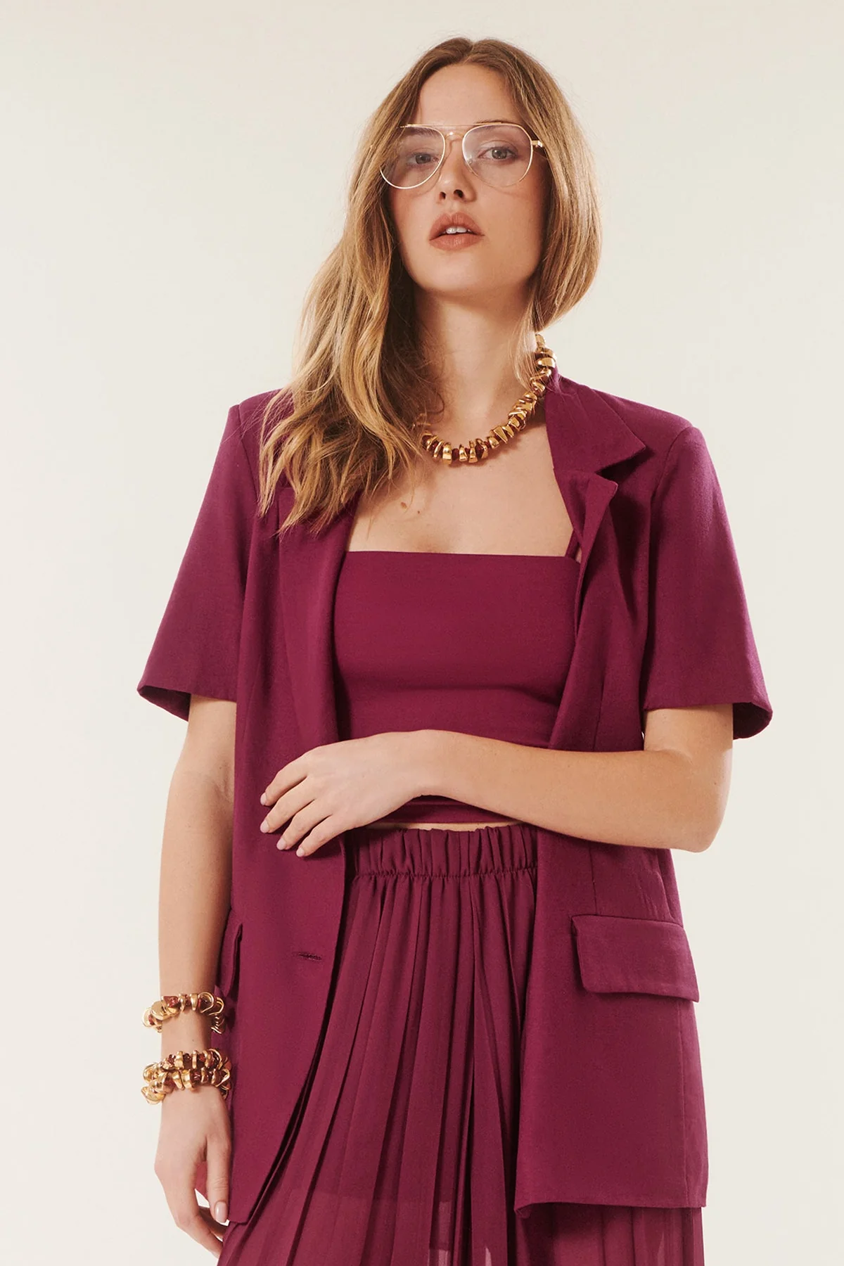Gemma | Veste blazer lin - Image 5