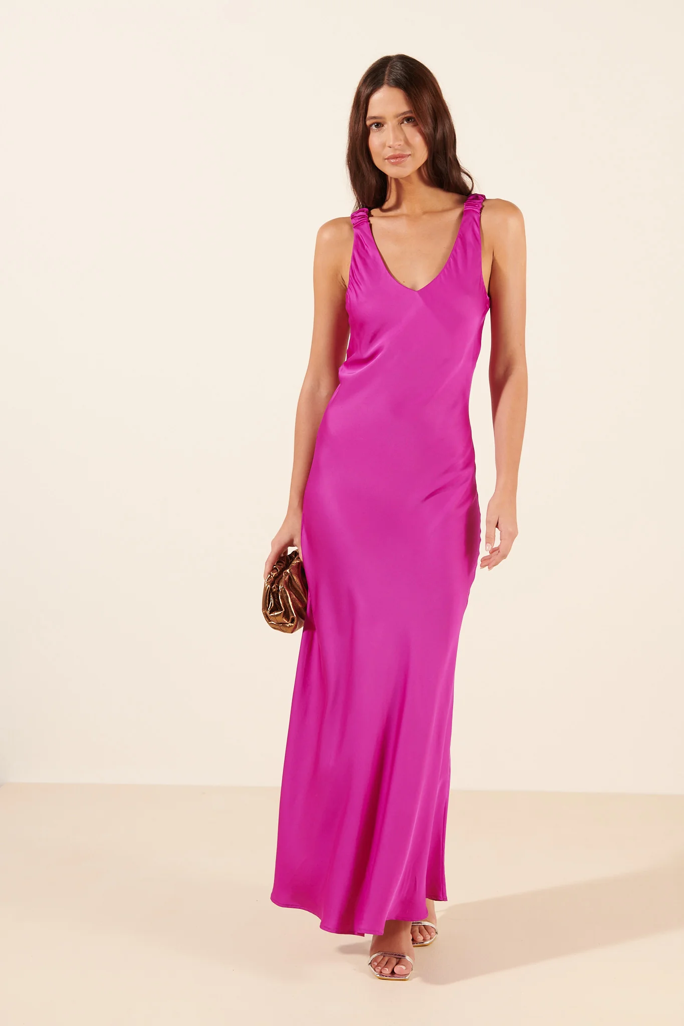 Grammy | Robe longue satinée - Image 7