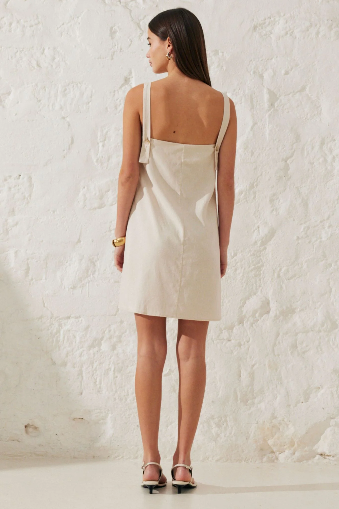 Julie | Robe courte lin - Image 3