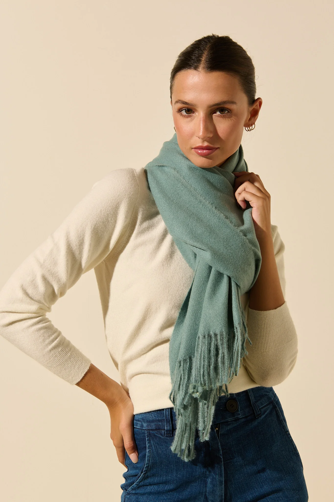Lélia | Écharpe à franges - Image 2