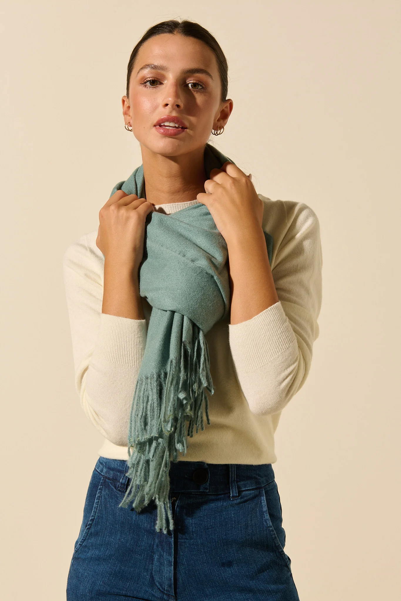 Lélia | Écharpe à franges - Image 4