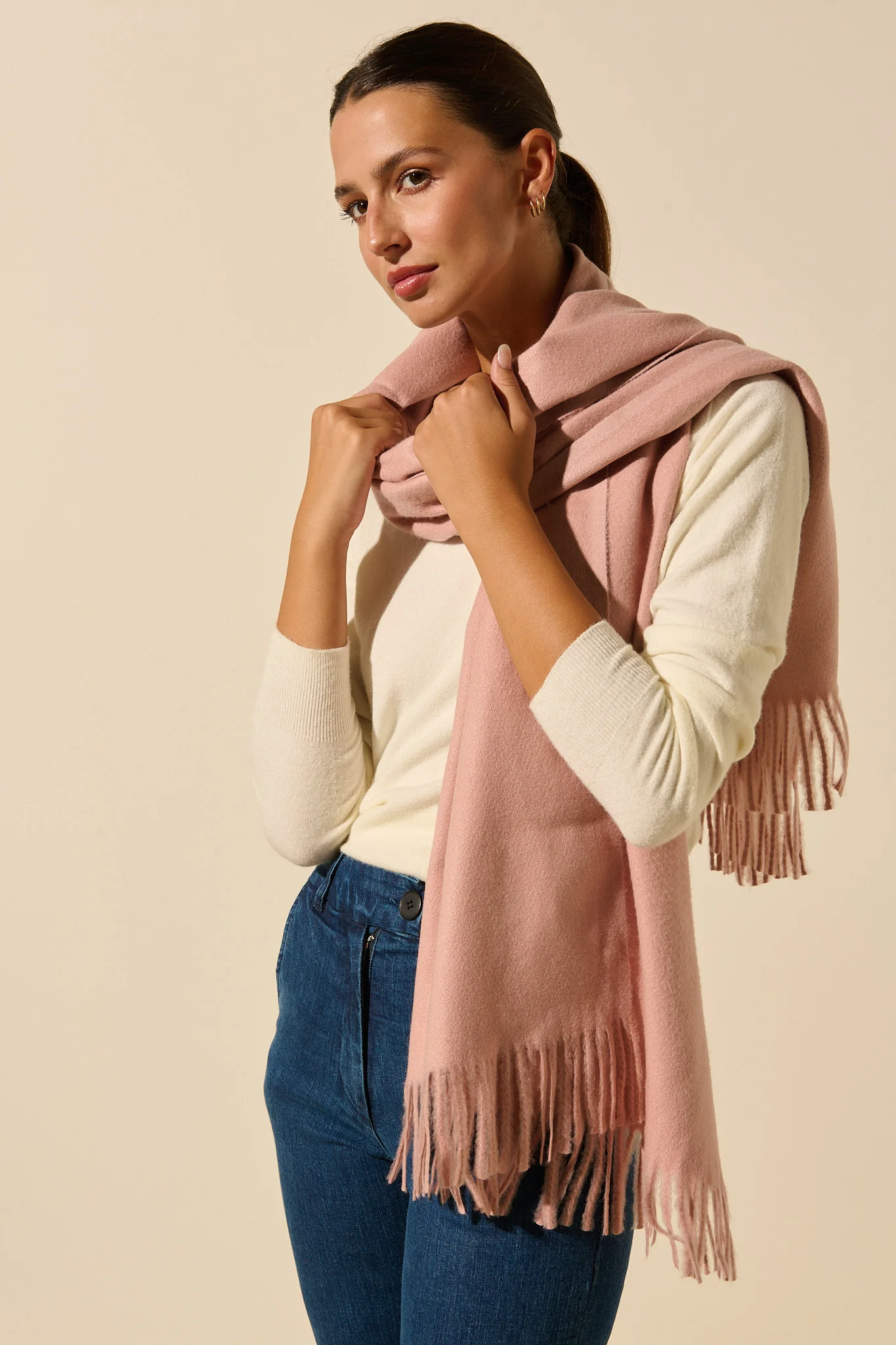Lélia | Écharpe à franges - Image 3