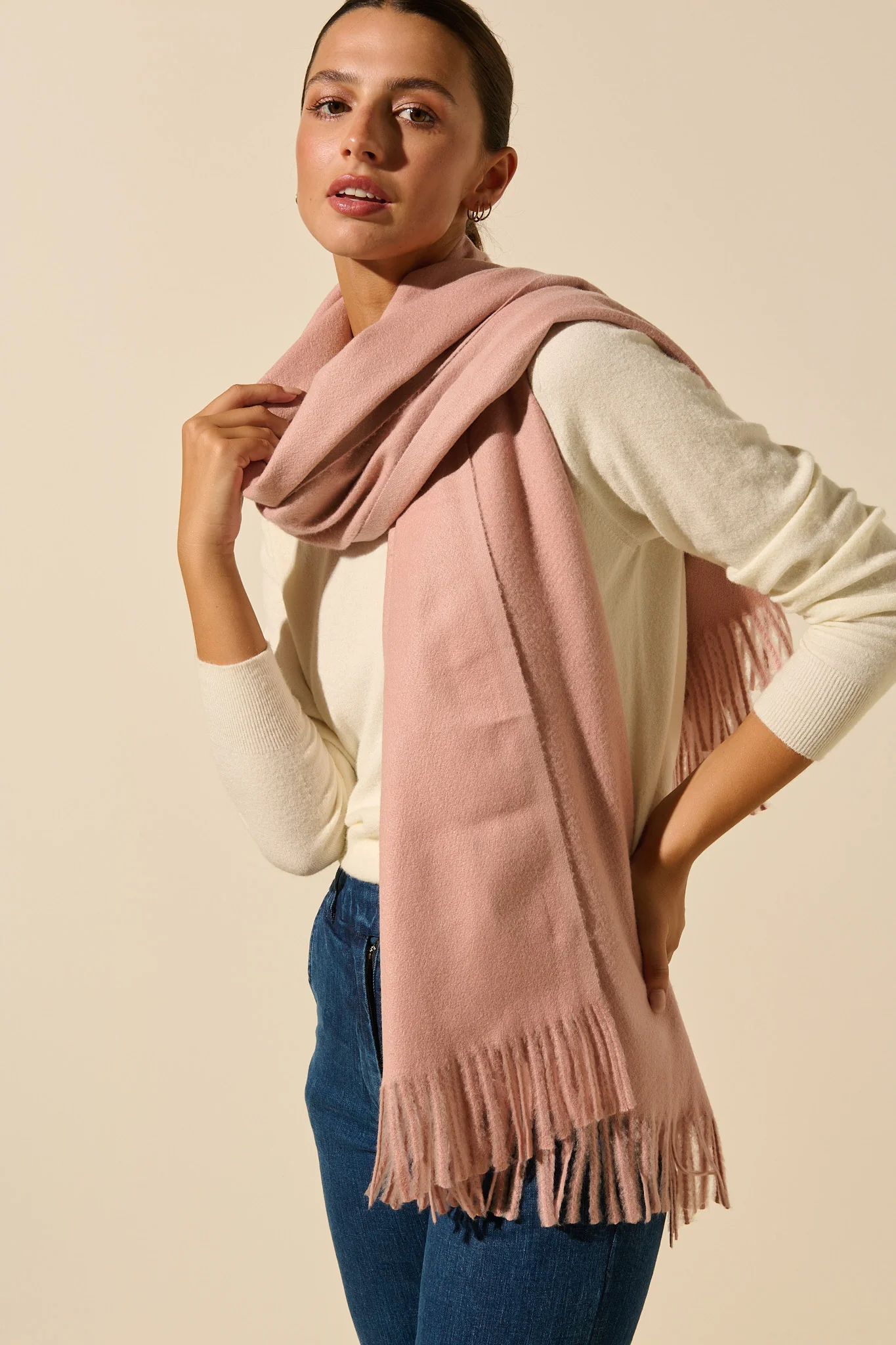 Lélia | Écharpe à franges - Image 4