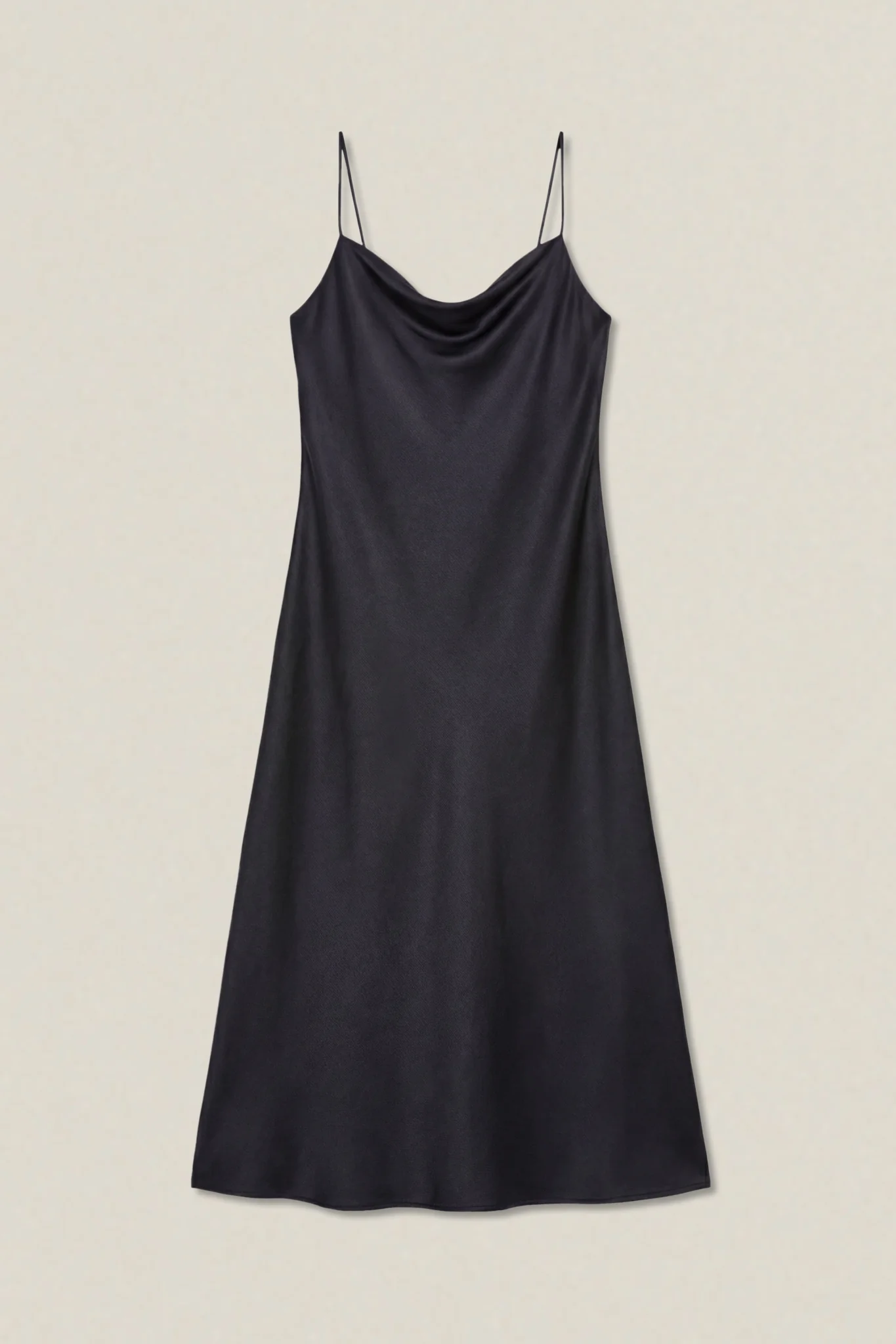 Nella | Robe satinée col bénitier - Image 5