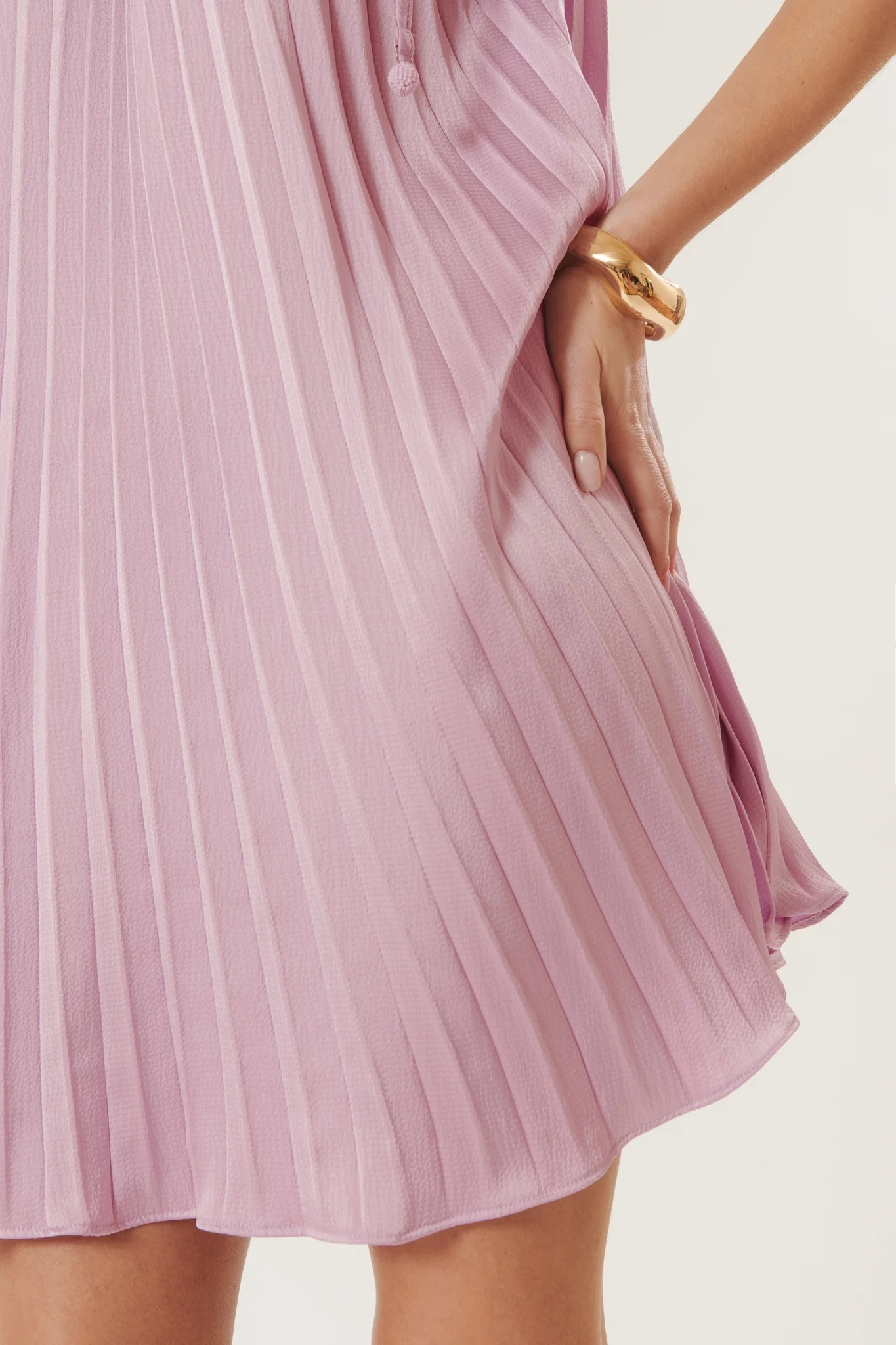 Phoebe | Robe courte plissée - Image 4