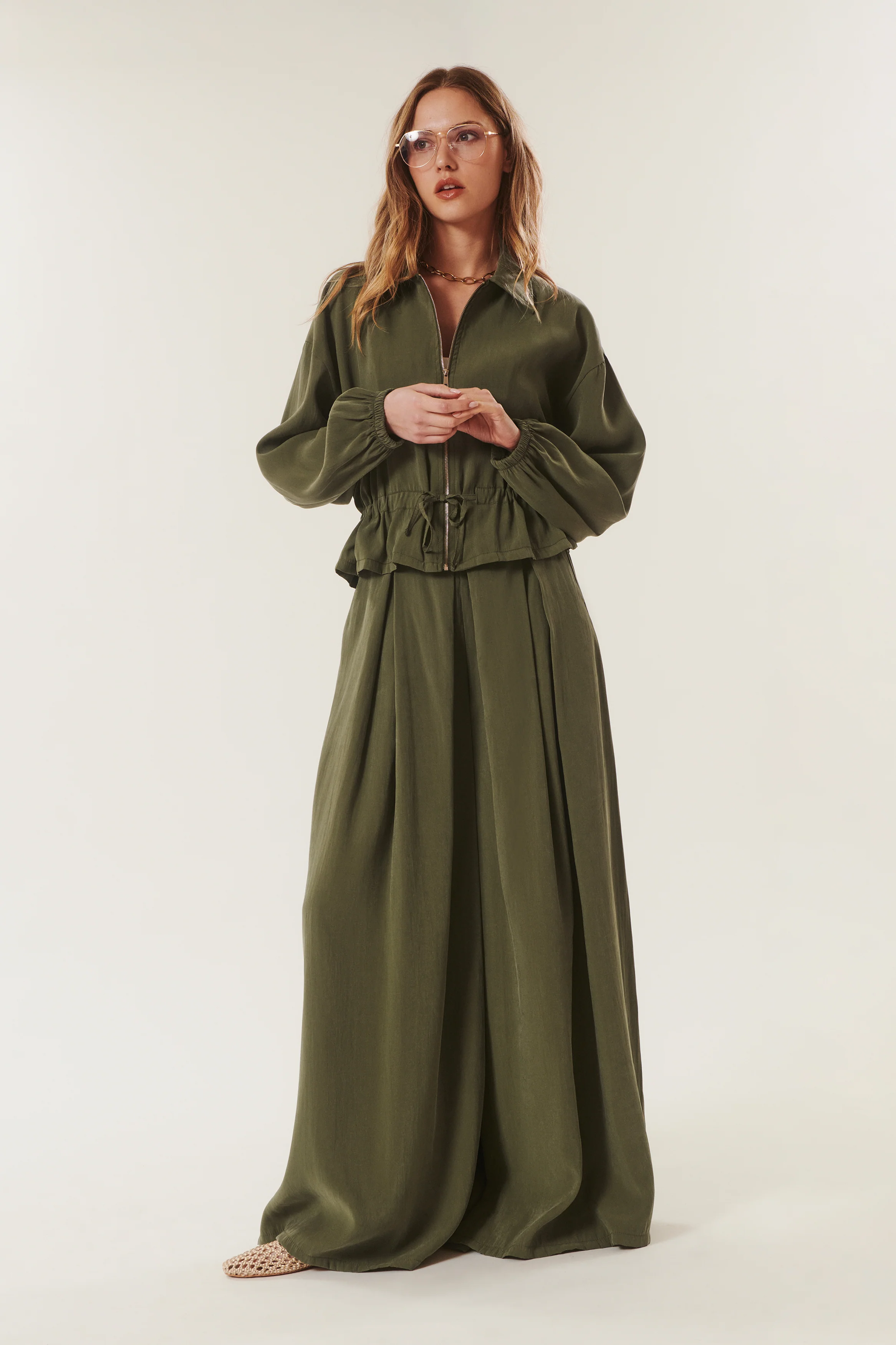 Sami | Veste fluide cintrée - Image 3