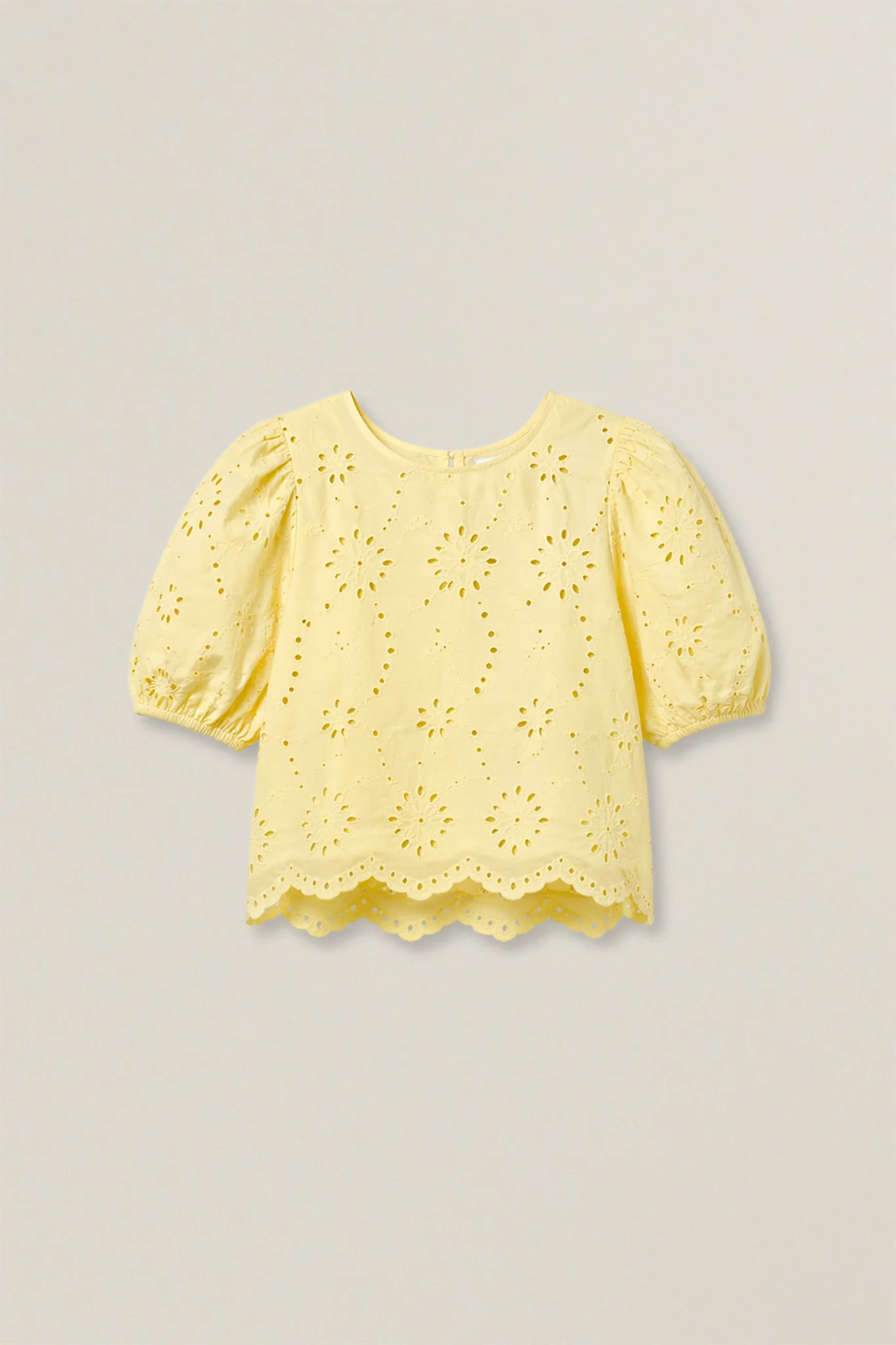 Stuart | Top manches bouffantes macramé - Image 4