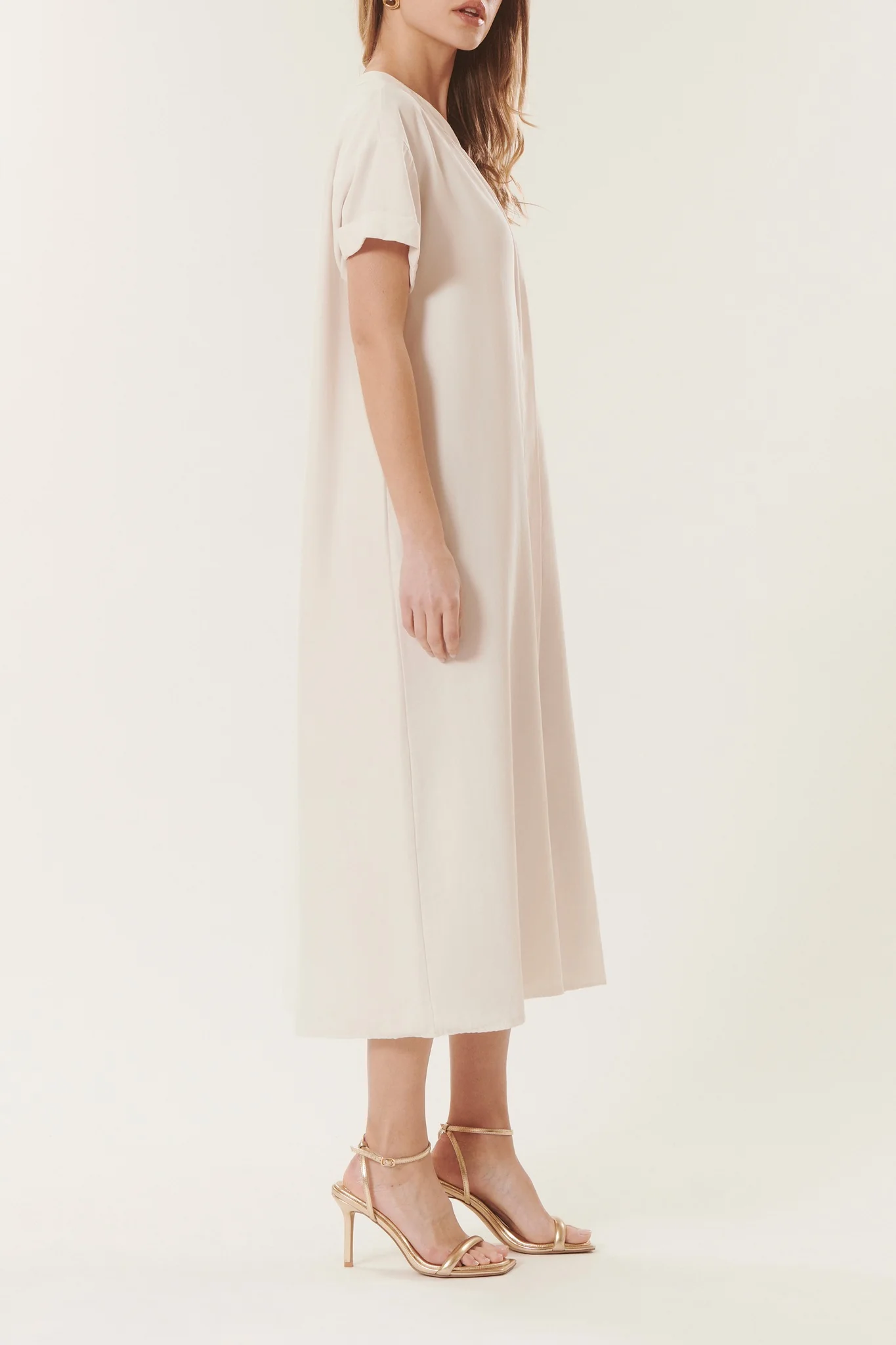 Terry | Robe midi fluide - Image 3