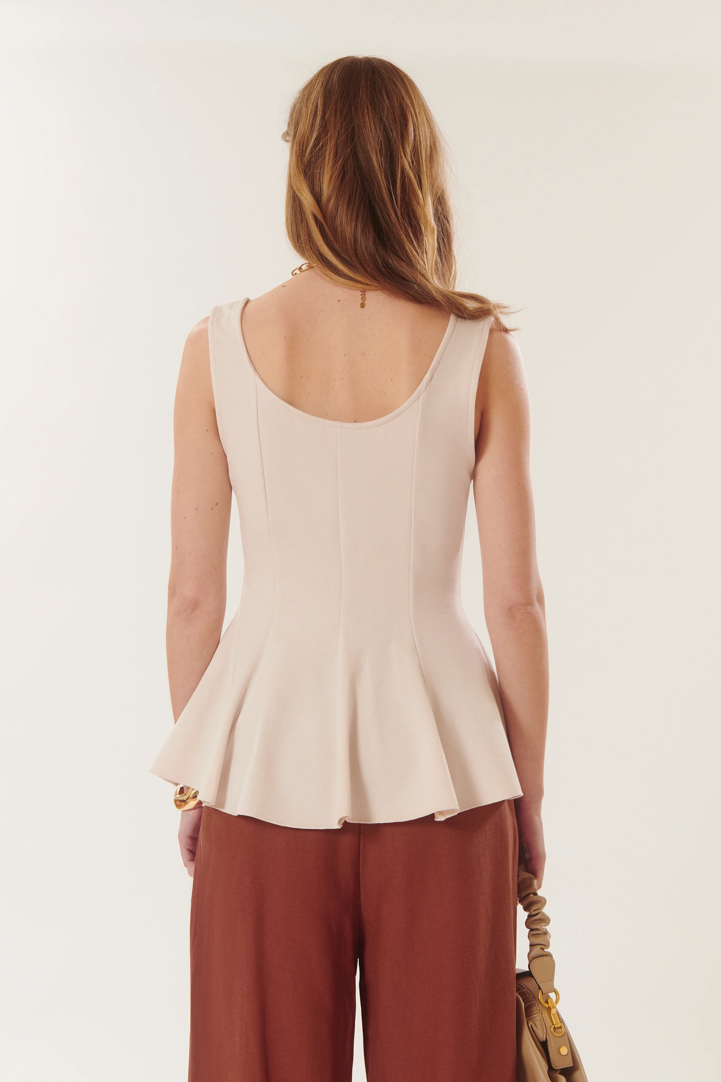 Todd | Top sans manches peplum - Image 5
